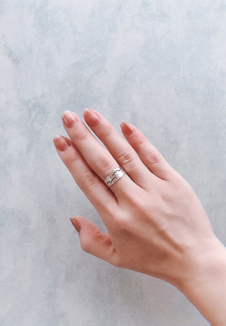 ligne | リーニュ | Ring | Silver